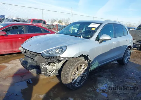 2018 Porsche Cayenne Platinum Edition из США, поврежденный, VIN WP1AA2A26JKA03518